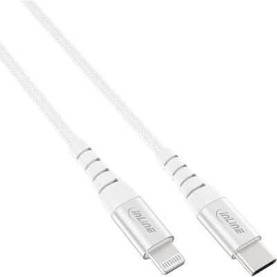 Inline® 31450C USB Cable -c - Lightning 1M Silver — image 1