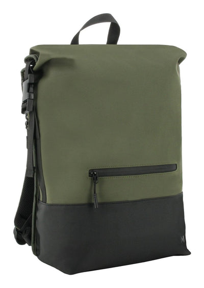 Two-tone Rolltop Backpack Khaki 25L — image 1