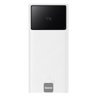 Star-lord Digital Display Fast Charge Power Bank 20000MAH 22.5W White(with Single Series Charging USB Cable To — image 1