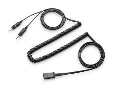 Poly Stereo Cable With 3,5MM a Dual-qd-conector — image 1