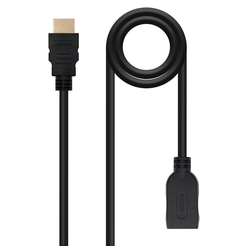 Nanocable HDMI Cable 2.0 Prolongador a/m-a/H - 3.0M - Black