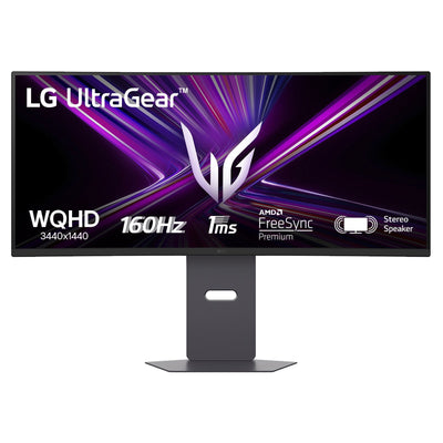 LG Monitor 34G600A-B 34 3440 X 1440 Pixels Wide Quad HD LCD Black 34G600A-B.AEU — image 1