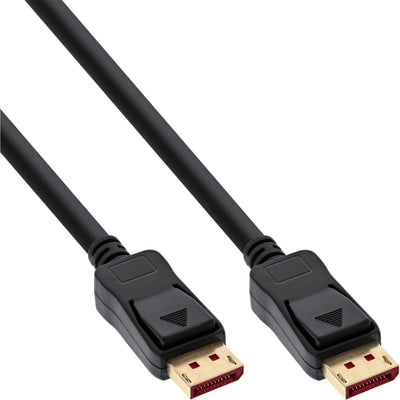 Inline Cable DisplayPort 1.4 Activo, 8K4K, Black Gold 7,5M — image 1