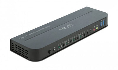 Delock HDMI KVM Switch 4K 60 HZ - USB 3.0 With Audio — image 1