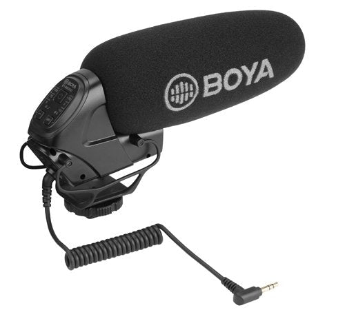 Boya BY-BM3032 Microphone Black Microphone Camcorder