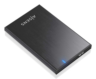 Aisens External Enclosure 2,5&QUOT, ASE-2528B 9.5MM SATA a USB 3.0/USB 3.1 GEN1, Black — image 1