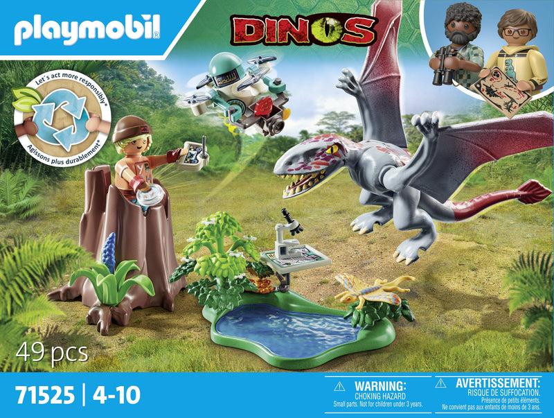 Playmobil Observatorio With Dimorphodon