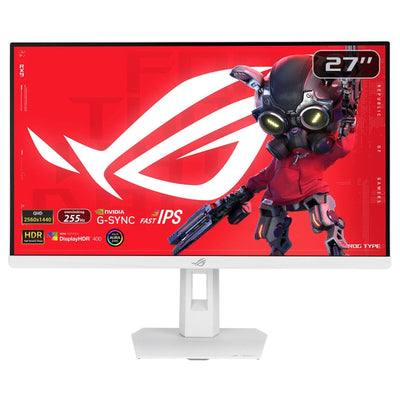 ASUS Monitor Rog Strix XG27ACMES-W 27 2560 X 1440 Pixels Wide Quad HD LCD White — image 1