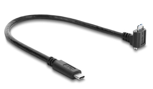 Delock USB 5Gbps USB Cable Type-c™ Connector Male Recto a USB Micro-b Connector Male With Distance Entre Screw — image 1