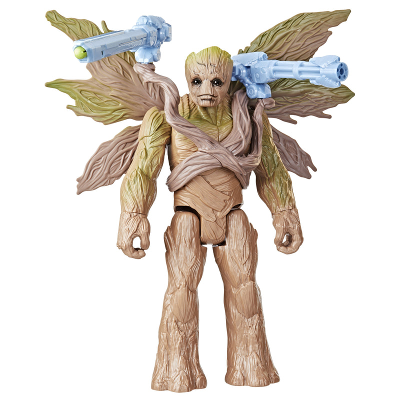 Hasbro Figura Marvel Blast N' Battle Guardianes Galaxia Groot