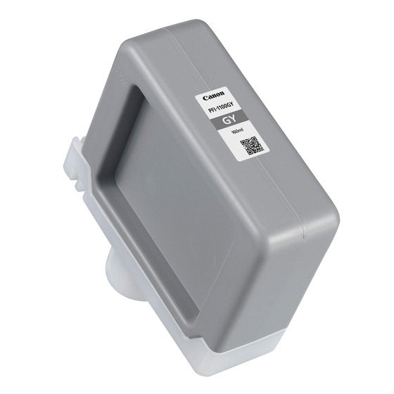 Canon PFI-1100GY, Genuine Ink a Base Pigmentos, Grey Canon, Imageprograf PRO-2000, PRO-4000, PRO-4000S, PRO-60