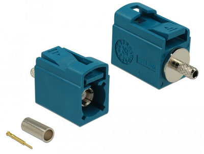 Delock Fakra Z Female 21MM (kurz) Am Crimpen — image 1