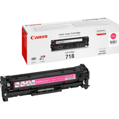 Canon Toner Magenta 718M 2660B002 2900 Copias — image 1