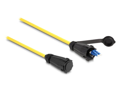 Delock 87887 Cable Fibre Optic Lc Duplex a Lc Duplex With Cover Protectora Monomodo IP68 Resistant Polvo And W — image 1