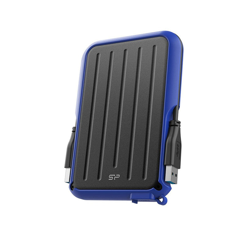 Drive External HDD Silicone Power Armor A66 2.5 1TB USB 3.2 IPX4 Blue