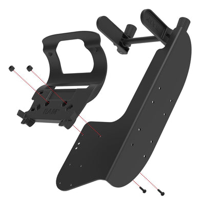 Unpkd RAM Printer Mount For Zebra ZQ630 Printer And Paper — image 1