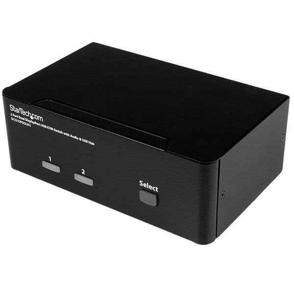 StarTech KVM 2 Ports DisplayPort - 4K 60HZ