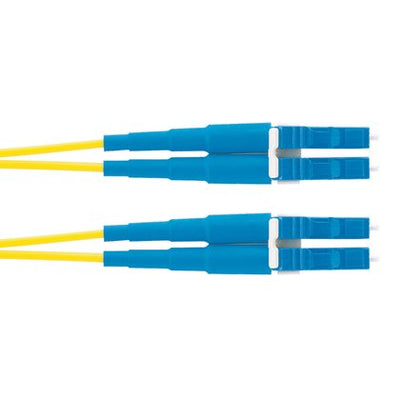 Panduit Cable 1M OS2 Lc Duplex Fibre Optic And Infiniband Blue Yellow — image 1