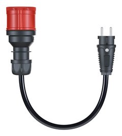 Adapter Go- And Gemini Flex 11KW, Cee Red Power Trifásica 16A Plug Domestic Black 30CM) CH-04-30 — image 1