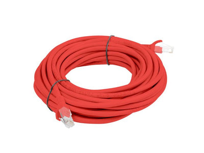 Lanberg Network Cable PCU6-10CC-0500-R, RJ45,UTP, CAT.6,5M, Red — image 1