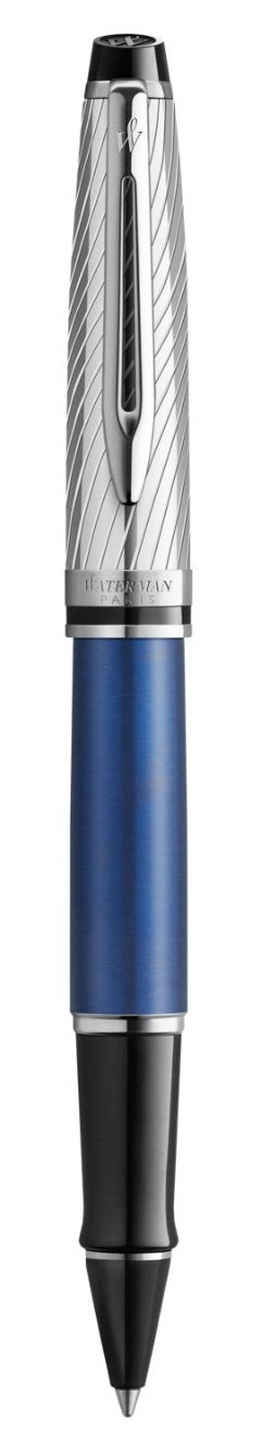 Waterman Rollerball Expert Deluxe C.c. Bl Paladiumbes. M Sch