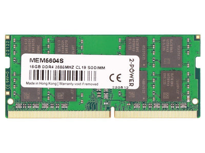 2-POWER Memory SODIMM DDR4 16GB 2666MHZ CL19 SODIMM MEM5604S — image 1