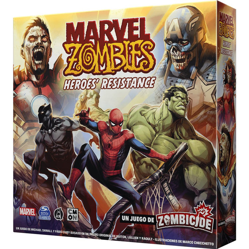 Juego de mesa Marvel Zombies Heroes Resistance Edad Recomendada 14 Years