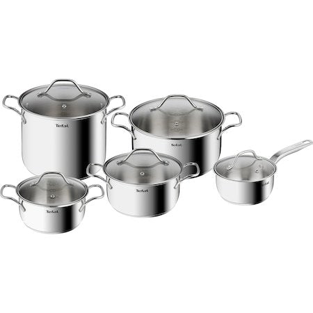 Tefal Intuition B864SA74 Pan/Pot Set 10 Pieces