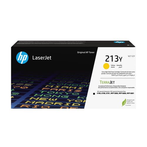 HP Toner Genuine 213Y Yellow — image 1