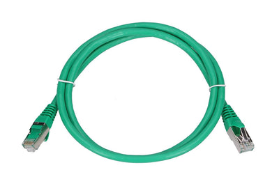 Extralink LAN Patchcord CAT.6 FTP 1M 1GBIT Foiled Bare Copper Green — image 1