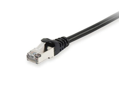 Equip Pack 40 - Network Cable CAT.6 S/FTP 2x RJ45 1M Black Lszh — image 1