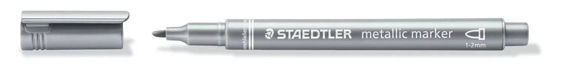 Staedtler 8323-81 Marcador Staedtler Silver Metalizado