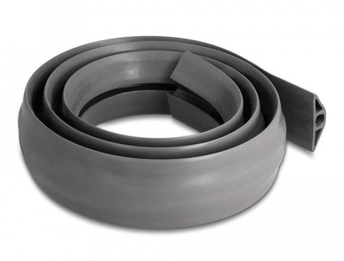 Delock Canaleta Cables Pvc Flexible 50 X 13MM - Length 1,5M Grey — image 1