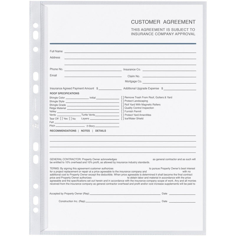 Oxford Cases Documentos Din A4 0.12MM Transparent