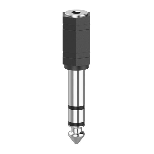 Hama Essential Adapter Jack - Female 3.5MM - Male 6.3MM - Black — image 1