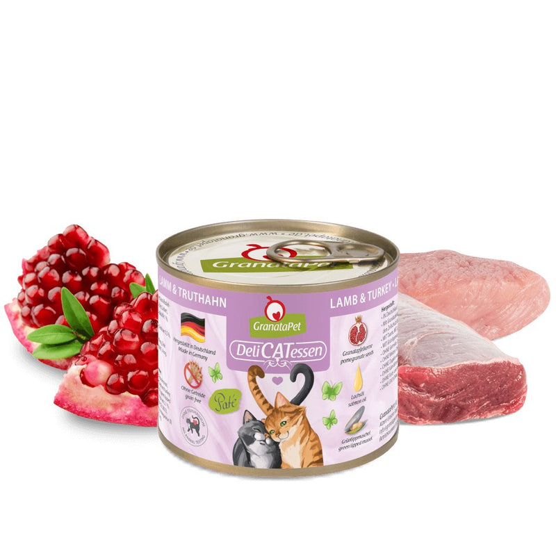 Granatapet Delicatessen Lamb And Turkey - Comida Húmeda Gatos - 200G