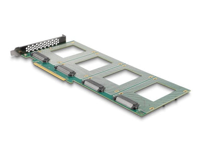 Delock 90169 Card Pci Express 4.0 X16 a 4 X Internal U.2 NVMe SFF-8639 - Bifurcación (laxan 288 X 122MM) — image 1