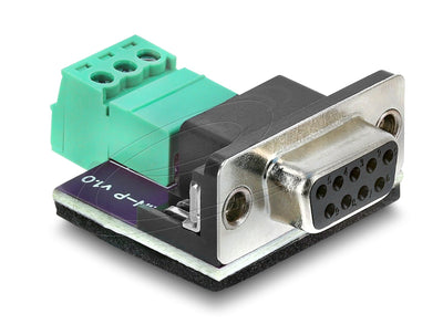Delock D-sub 9 Pin Bu 3 Pin Terminalblock Adapter Can/Lin — image 1