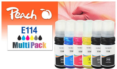 Peach Cartridge Epson Ciss 114 Mutlipack Remanufactured — image 1