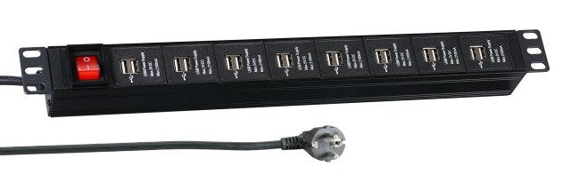 EFB Elektronik Power Strip EK631USB.1 Base Múltiple 3M Indoor Black