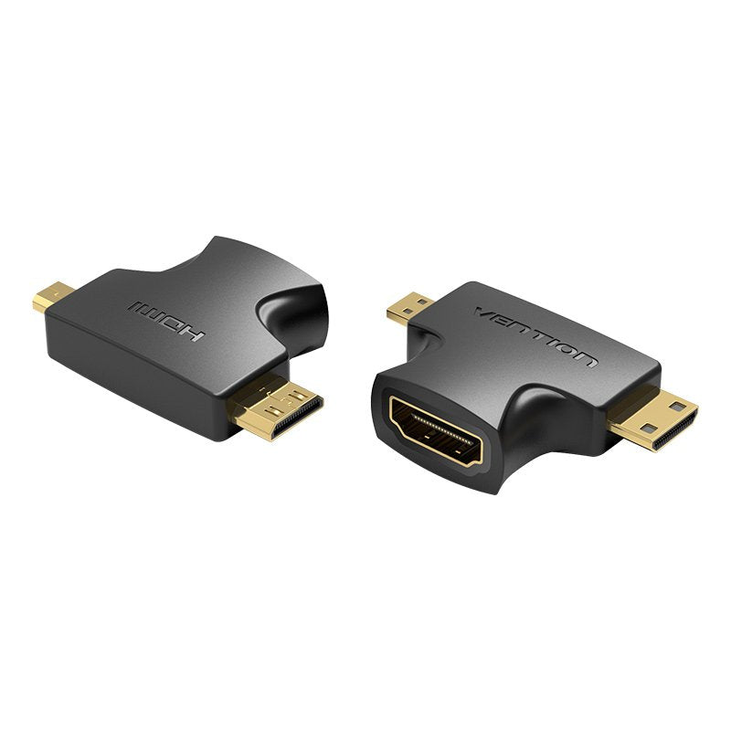 Vention Adapter HDMI 2 1 AGFB0 HDMI Female a Micro HDMI Male Mini HDMI Male