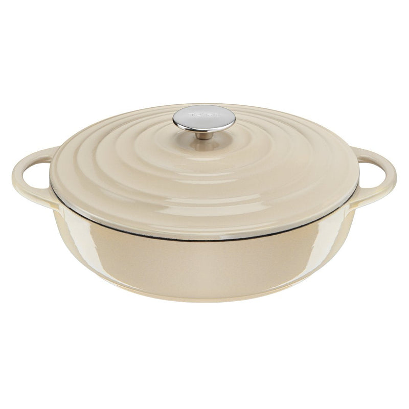 Tefal Frying Pan Lov E25972 Servir (28CM, Hierro Fundido, Almacenamiento Óptimo Calor, Todo Type Cocinas, Apta