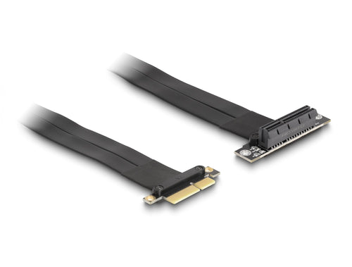 Delock 88026 Card Elevadora Pci Express X4 Male a Slot X4 With Ángulo 90° With Cable 60CM — image 1