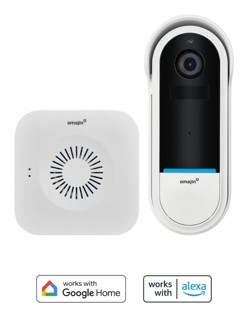 Video Doorbell Wireless Omajin OVD-01-EU White Black — image 1