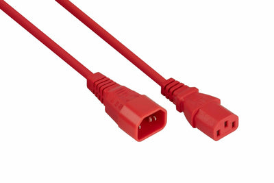Kabelmeister Cable Alargador IEC C14 An C13 Red 3M — image 1