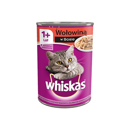 Whiskas Ternera Salsa (0,40KG)