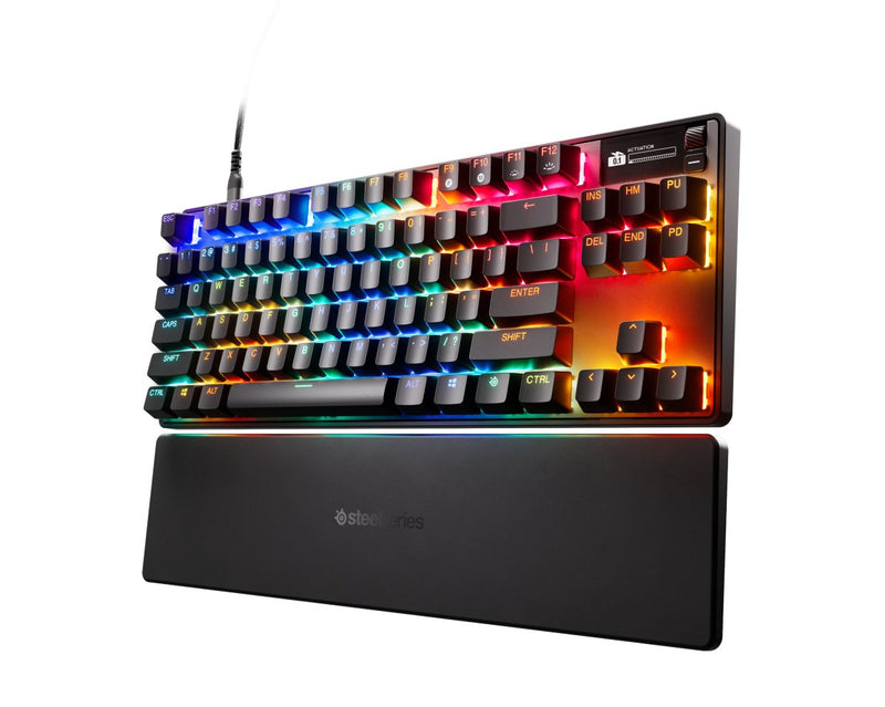 Steelseries Teclado English Apex Pro Tkl Gen 3 RGB Mecánico Gaming USB Switch Omnipoint 3.0 Negro Teclado Us