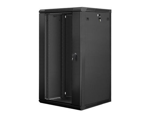 Lanberg Cabinet Rack 19 Assembly Wall 22U / 600X600 Autoarmas (paquete Flat Black — image 1