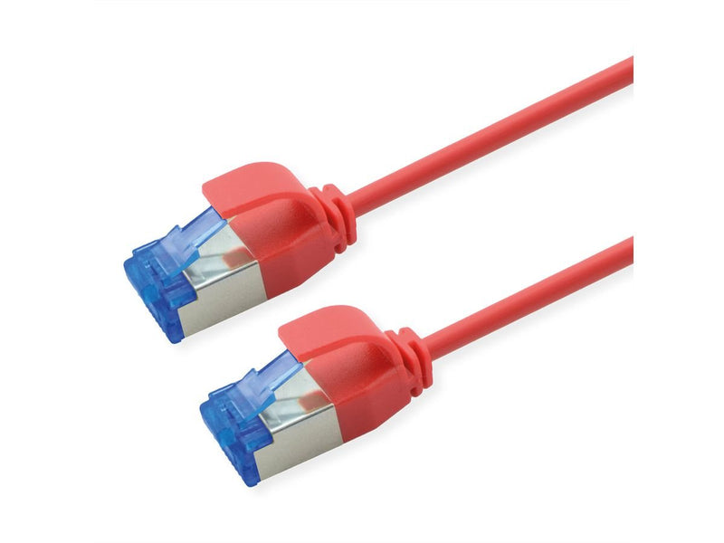 Roline Network Cable CAT.6A (class Ea) S FTP (pimf), Lsoh, PoE, Rojo 1M