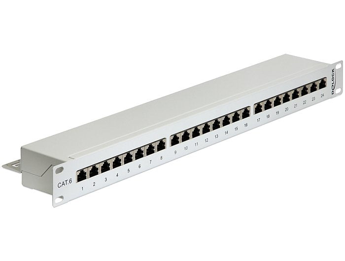 Delock Patch Panel 19 24 Ports CAT.6 43300